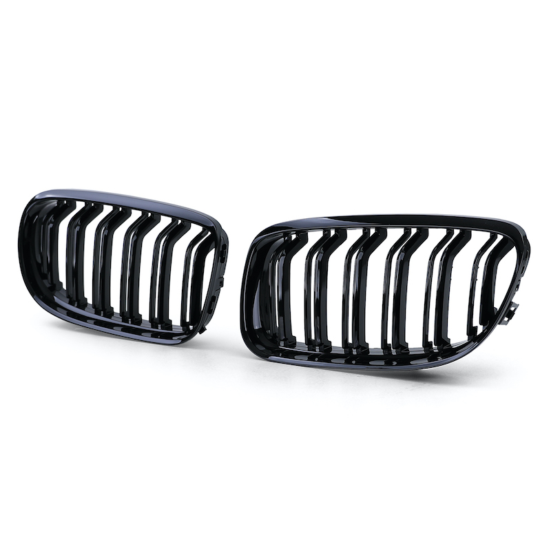 BMW e90/e91 LCI (08-12) reste, M-style, glancēti melnas