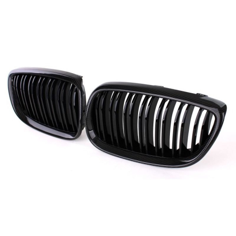 BMW e92/e93 (06-09) grill, M-style, carbon