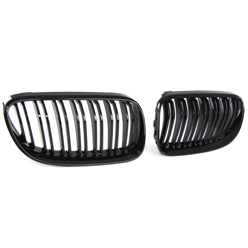 BMW e92/e93 LCI (10-) reste, M-style, glancēti melna