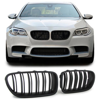 BMW f10/f11 (10-) reste, M5 style, melnas matētas