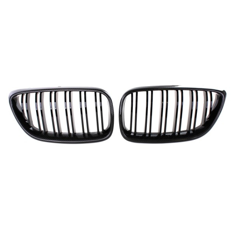 BMW f22/f23 (14-) grill, M-style, carbon