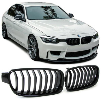 BMW f30/f31 (11-) reste, glancēti melna