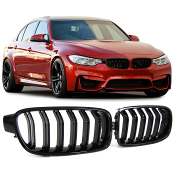 BMW f30/f31 (11-) reste, M-style, glancēti melna