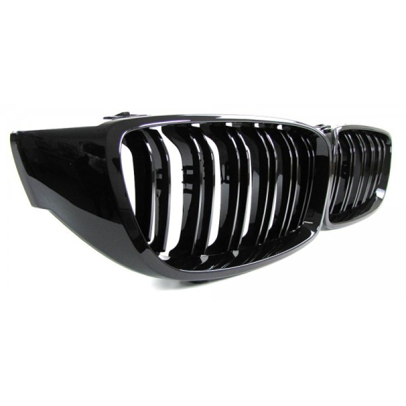BMW f32/f33/f36/f82 (13-) reste, M-style, glancēti melnas