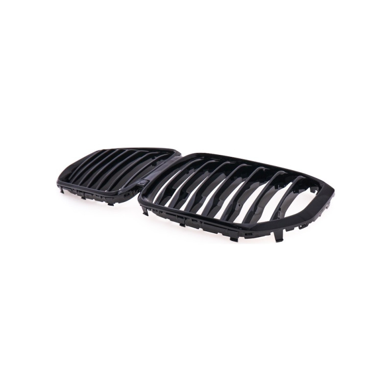 BMW X5 g05 (18-) grill, glossy black 