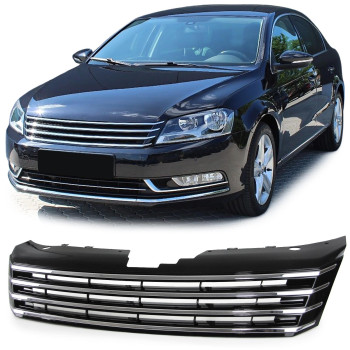 VW Passat B7 (10-) reste, melna/hromēta