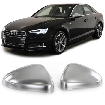 Audi A4 B9 (15-), A5 B9 (16-) spoguļu uzlikas, sudraba matēts