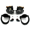 BMW e39 (95-03), e46 (98-05) M-Pack miglas lukturi, hromēti