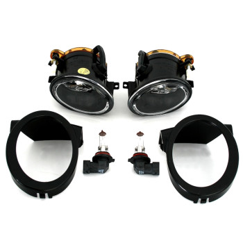 BMW e39 (95-03), e46 (98-05) M-Pack miglas lukturi, hromēti