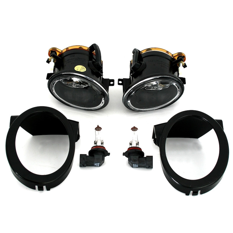 BMW e39 (95-03), e46 (98-05) M-Pack miglas lukturi, hromēti
