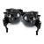 BMW e60 (03-10) M-Pack miglas lukturi, hromēti