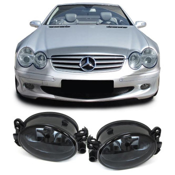 Mercedes miglas lukturi, tonēti