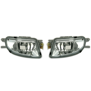 Mercedes w208 (00-02), w210 (99-02), r170 (96-00) miglas lukturi, hromēti
