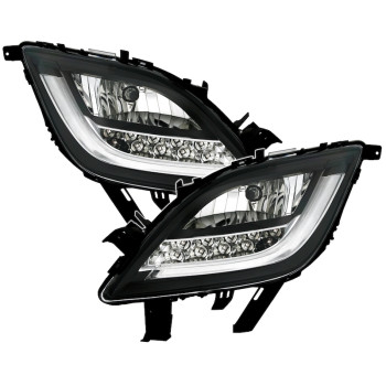 Opel Astra J (09-12) LED miglas lukturi, melni