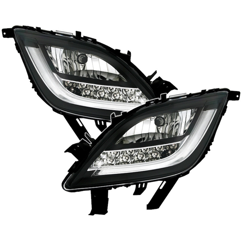 Opel Astra J (09-12) LED miglas lukturi, melni