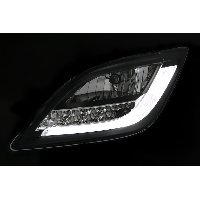 Opel Astra J (09-12) LED miglas lukturi, melni