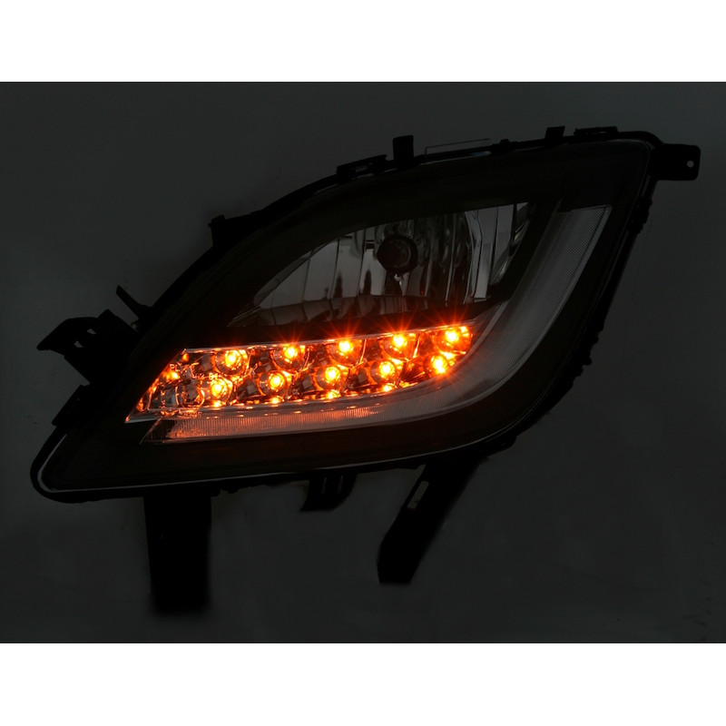 Opel Astra J (09-12) LED miglas lukturi, melni