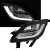 Opel Astra J (09-12) LED miglas lukturi, melni