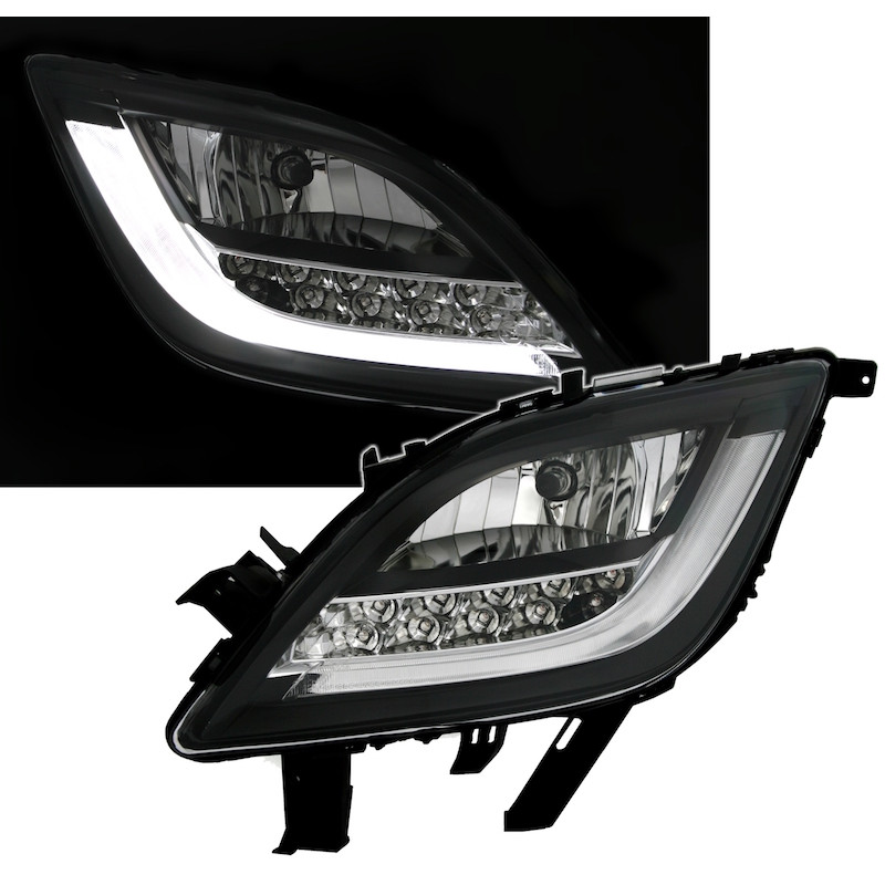 Opel Astra J (09-12) LED miglas lukturi, melni