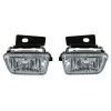 VW Golf 2/Jetta 2 (83-91) miglas lukturi, hromēti