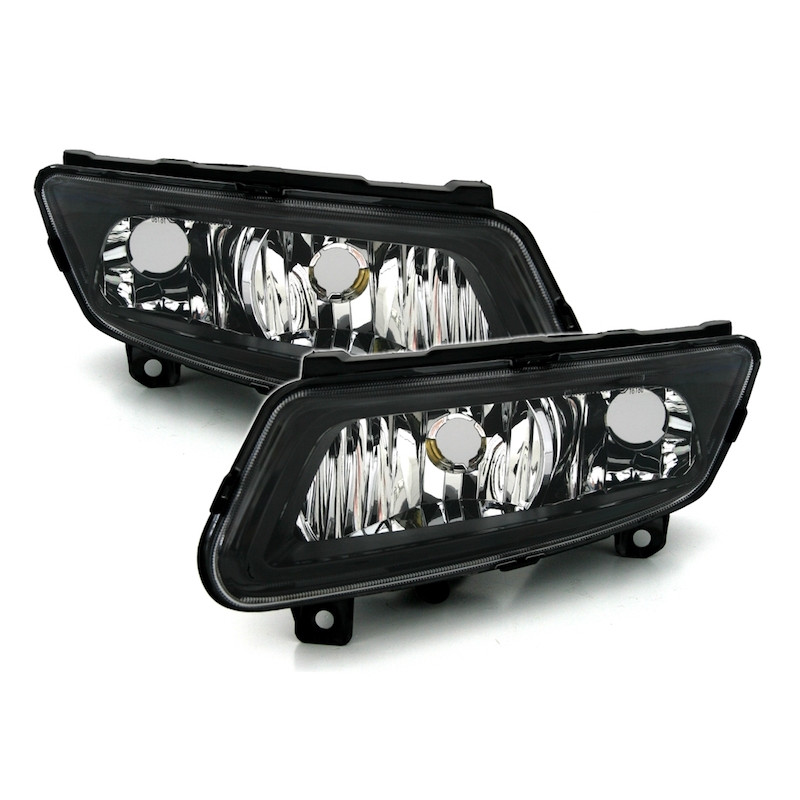 VW Polo 6R (09-) miglas lukturi, melni