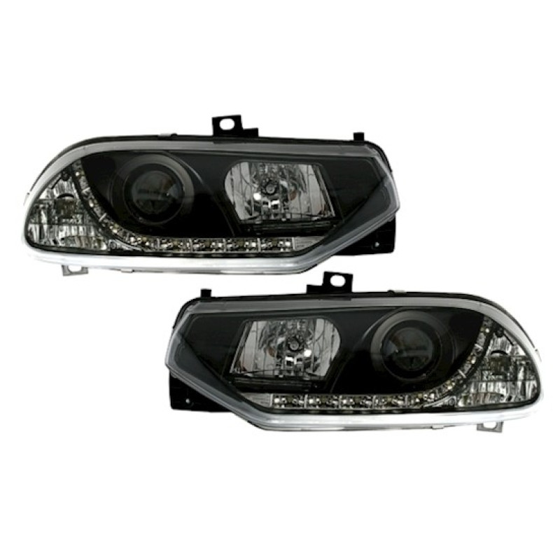 Alfa Romeo 156 (97-03) LED lukturi, melni