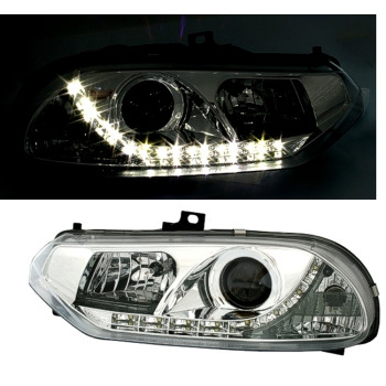 Alfa Romeo 156 (97-03) LED lukturi, hromēti