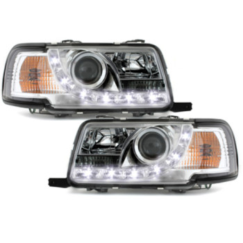 Audi 80 B4 (91-94) LED lukturi, hromēti