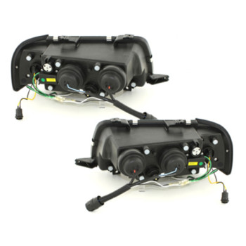 Audi 80 B4 (91-94) LED lukturi, hromēti
