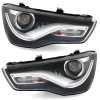 Audi A1 8X (10-) DRL lukturi, melni