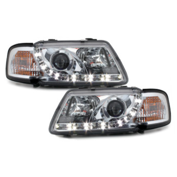 Audi A3 8L (96-00) DRL lukturi, hromēti