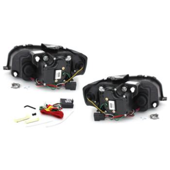 Audi A3 8P (03-08) DRL lukturi, hromēti