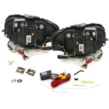 Audi A3 8P (03-08) DRL lukturi, melni