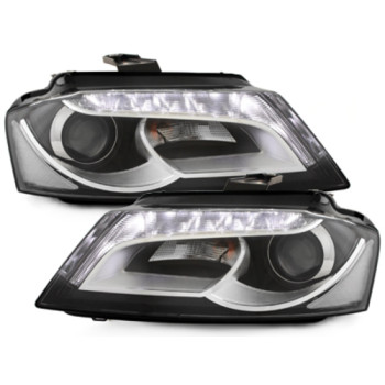Audi A3 8PA (09-14) DRL lukturi, melni