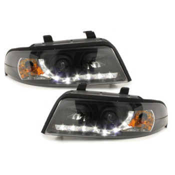 Audi A4 B5 (99-01) LED lukturi, melni 2
