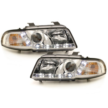 Audi A4 B5 (95-99) DRL lukturi, hromēti
