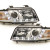 Audi A4 B5 (95-99) DRL lukturi, hromēti