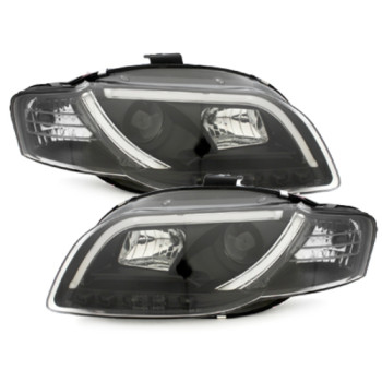 Audi A4 B7 (04-07) DRL lukturi, melni