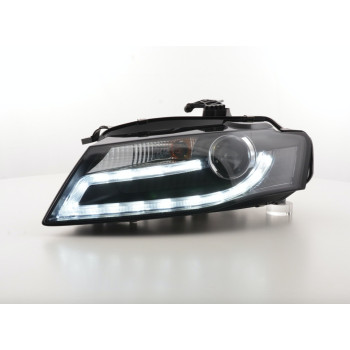 Audi A4 B8 (07-12) DRL lukturi, melni 2