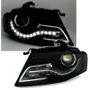 Audi A4 B8 (07-12) DRL lukturi, melni