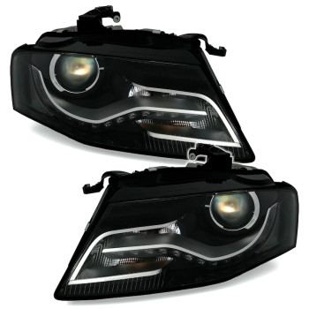 Audi A4 B8 (07-12) DRL lukturi, melni