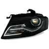 Audi A4 B8 (07-12) DRL lukturi, melni