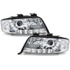 Audi A6 C5 (01-04) DRL lukturi, hromēti