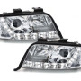 Audi A6 C5 (01-04) DRL lukturi, hromēti