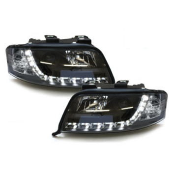 Audi A6 C5 (01-04) DRL lukturi, melni