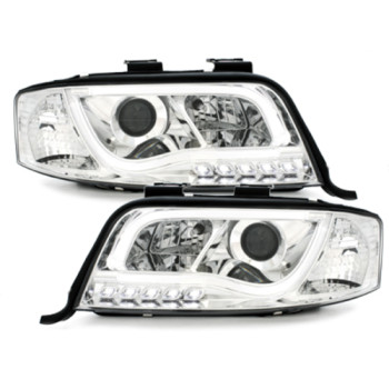 Audi A6 C5 (01-04) DRL lukturi, hromēti