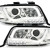 Audi A6 C5 (01-04) DRL lukturi, hromēti