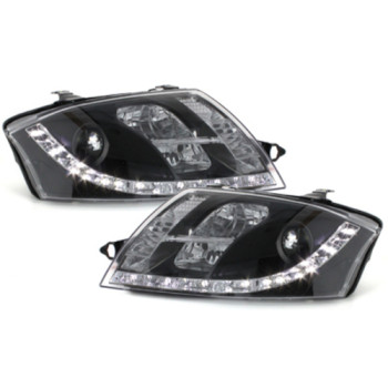 Audi TT 8N (98-05) DRL lukturi, melni