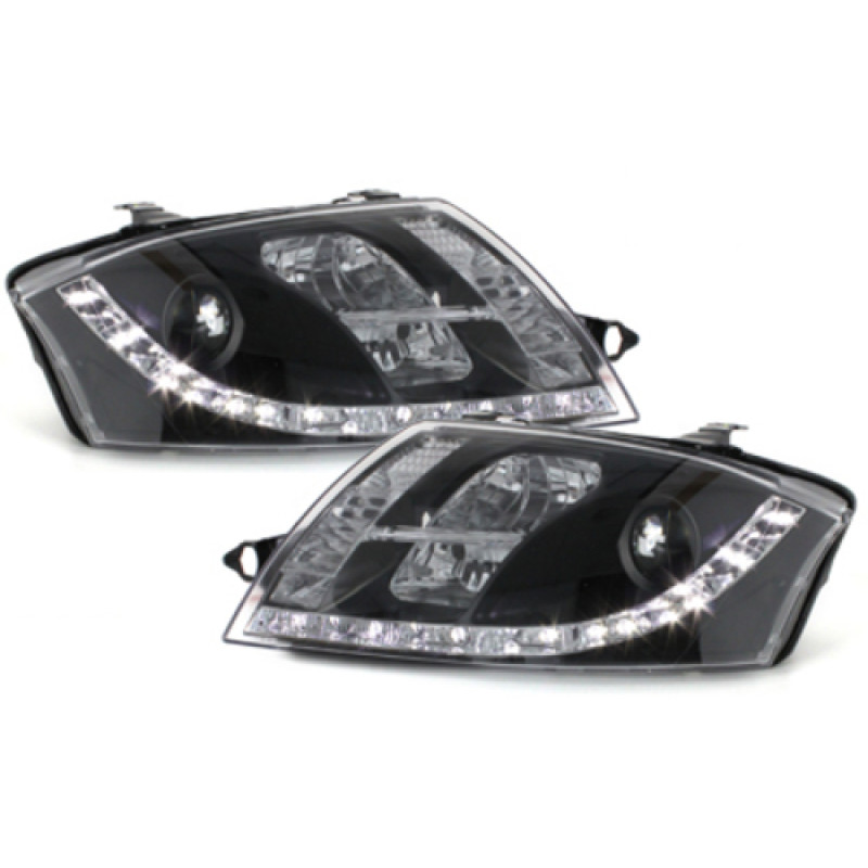 Audi TT 8N (98-05) DRL lukturi, melni