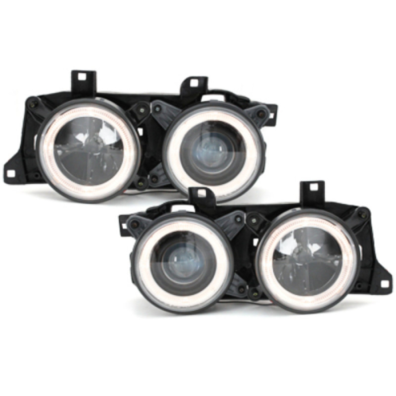 BMW e32/e34 (86-95) lukturi, melni ar krustiem 2